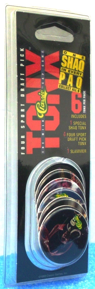 1993 Classic Tonx Four Sport Draft Pick SHAQ (2)