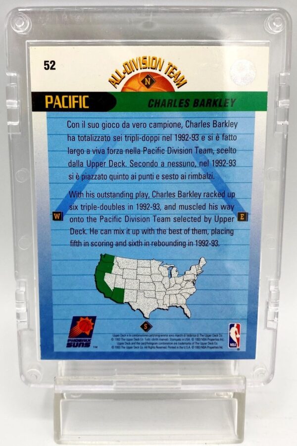 1993 Upper Deck Charles Barkley (Pacific All-Division Team Card #52 ) 6pcs (6) 1993 Upper Deck Charles Barkley (Pacific All-Division Team Card #52 ) 6pcs (6)