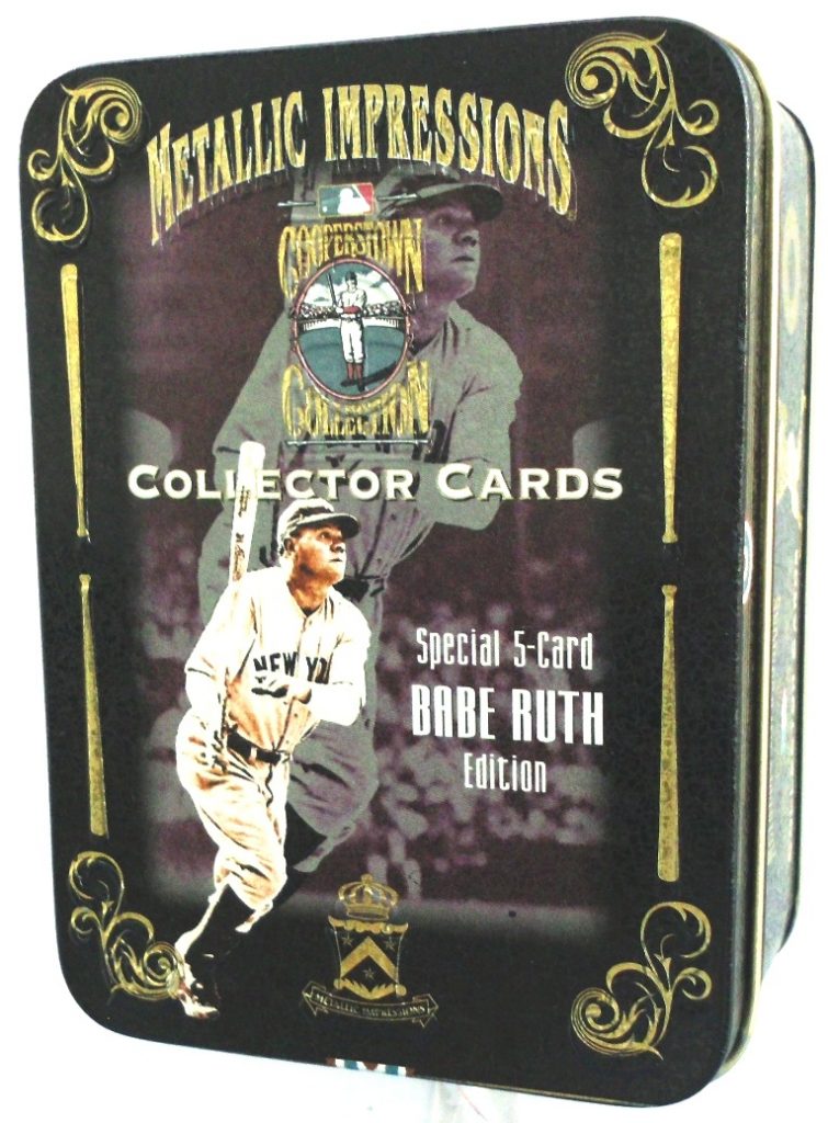1994 Avon-Metallic Impressions Babe Ruth Tin (Cooperstown Metal ...