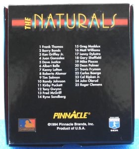 1994 Pinnacle The Naturals 25 Players Set (08)