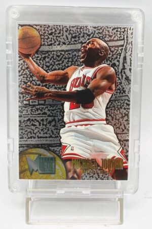 1995-96 Fleer Metal Michael Jordan GOLD SSP Card #13 (1pc) (2)
