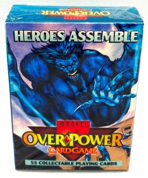 1995 Marvel OverPower Heroes Assemble Starter Deck (1)