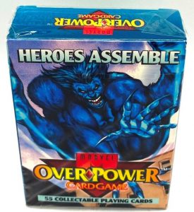 1995 Marvel OverPower Heroes Assemble Starter Deck (2)