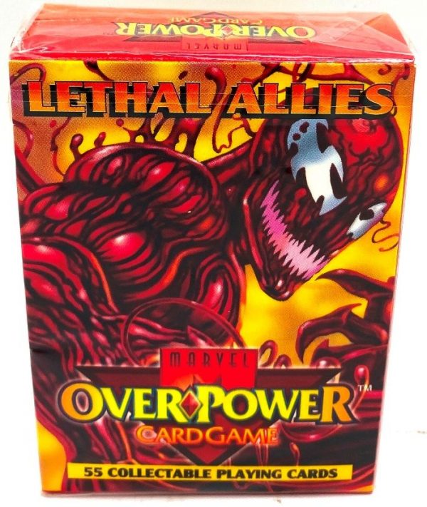 1995 Marvel OverPower Lethal Allies Starter Deck (1)