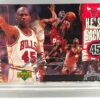 1995 Upper Deck He's Back-Silver-(Michael Jordan) Collector Edition 1995 (1pc) 3.5x5 Card # 4 of 4 (1)