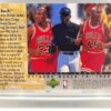 1995 Upper Deck He's Back-Silver-(Michael Jordan) Collector Edition 1995 (1pc) 3.5x5 Card # 4 of 4 (4)