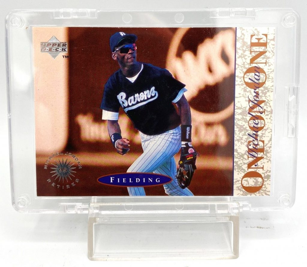 1995 Upper Deck Michael Jordan Retires Minors Baseball! Vintage Jordan