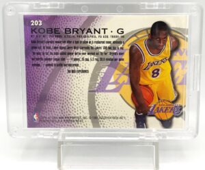1996-97 Fleer '96-97 Rookie Kobe Bryant (Gold Script Print) Card #203 (2pcs) (5)