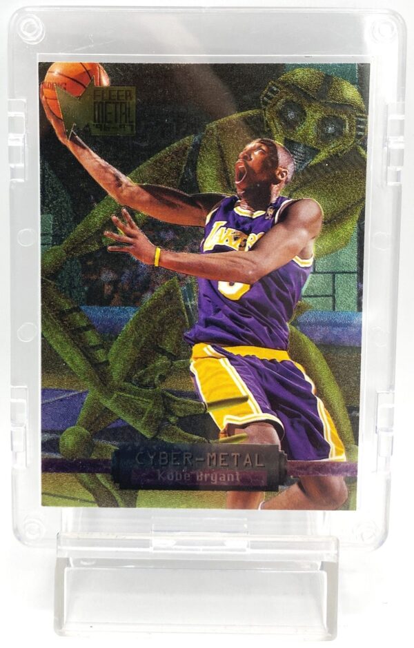 1996-97 Fleer Cyber Metal Kobe Bryant (Chrome Cyber Metal) Insert Card #5 (4pcs) (1)