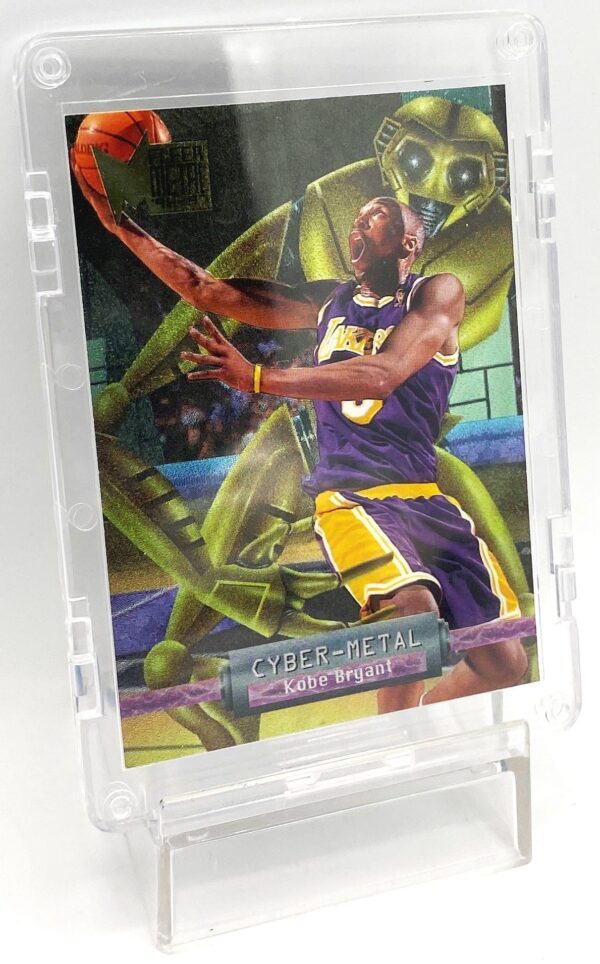 1996-97 Fleer Cyber Metal Kobe Bryant (Chrome Cyber Metal) Insert Card #5 (4pcs) (3)