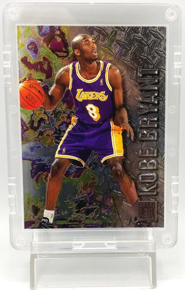 1996-97 Fleer Metal Kobe Bryant (Chrome-Embossed Script Rookie)17pcs #181 (1) 1996-97 Fleer Metal Kobe Bryant (Chrome-Embossed Script Rookie)17pcs #181 (1)