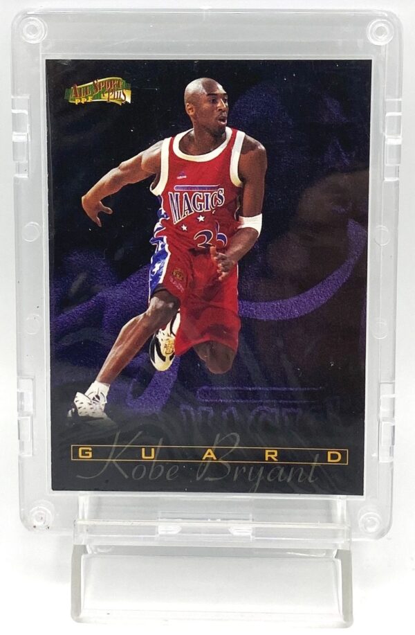 1996 All Sports Plus-Score Board Kobe Bryant (Rookie Card) 1pc Card #185 (2) 1996 All Sports Plus-Score Board Kobe Bryant (Rookie Card) 1pc Card #185 (2)