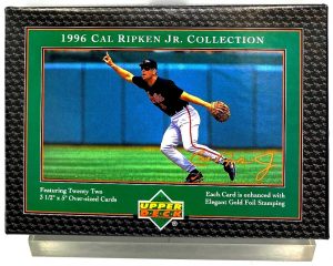 1996 Cal Ripken Jr MLB Collection (Gold Foil Stamping Insert Cards Ltd Ed 22 pcs ) UD (1)