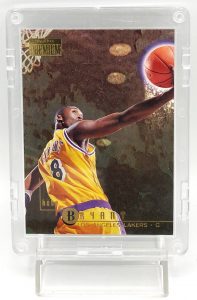 1996 Skybox Premium Kobe Bryant (Lakers Rookie Gold Script Print) 1pc Card #55 (2)