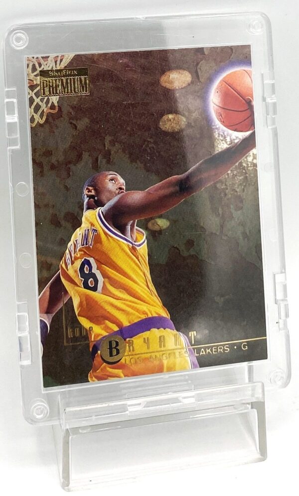 1996 Skybox Premium Kobe Bryant (Lakers Rookie Gold Script Print) 1pc Card #55 (3)