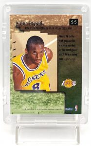 1996 Skybox Premium Kobe Bryant (Lakers Rookie Gold Script Print) 1pc Card #55 (5)