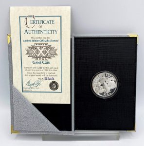 1996 Super Bowl XXX (Game Coin Limited Edition .999 Fine Silver) Balfour (5)