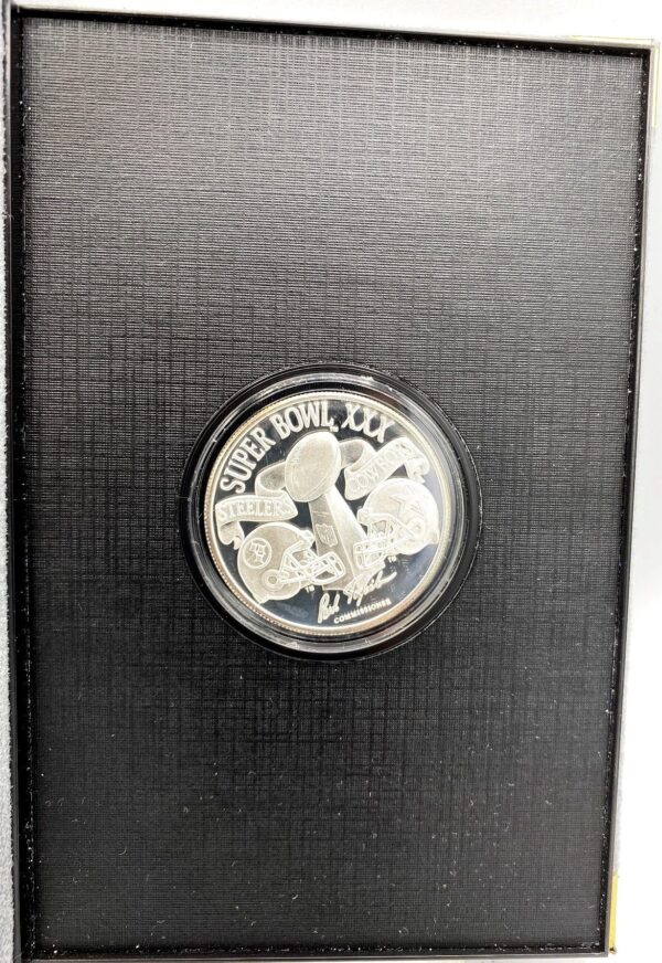 1996 Super Bowl XXX (Game Coin Limited Edition .999 Fine Silver) Balfour (6)