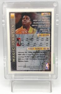 1996 Topps Finest Moments Magic Johnson Chrome Card #252 (1pc) (5)