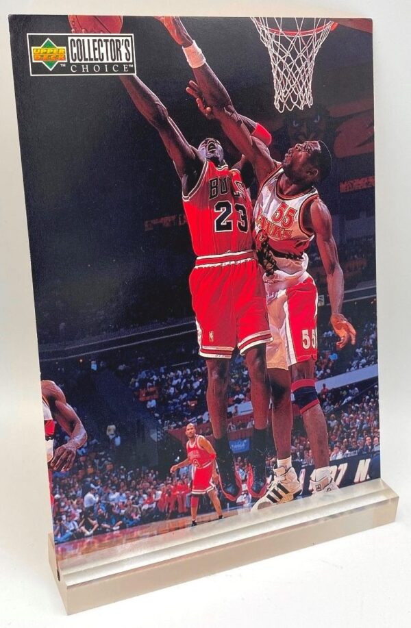 1997 Collectors Choice Michael's Magic (Michael Jordan) NBA Central Division Rivals 5x7 (1pc) Card # MJ1 (3)