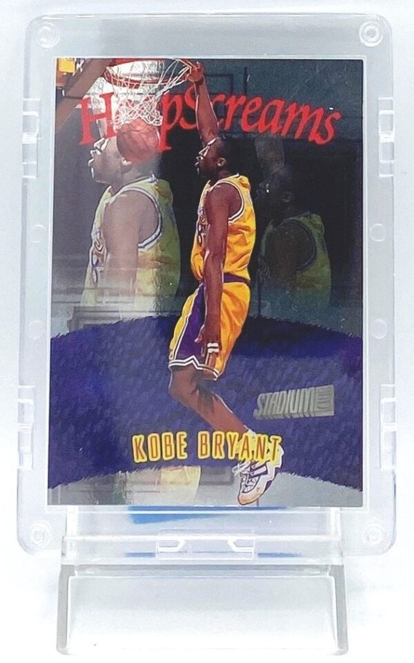 1997 Stadium Club Kobe Bryant (Chrome Card Hoop Screams) 1pc Card #HS9 (1) 1997 Stadium Club Kobe Bryant (Chrome Card Hoop Screams) 1pc Card #HS9 (1)