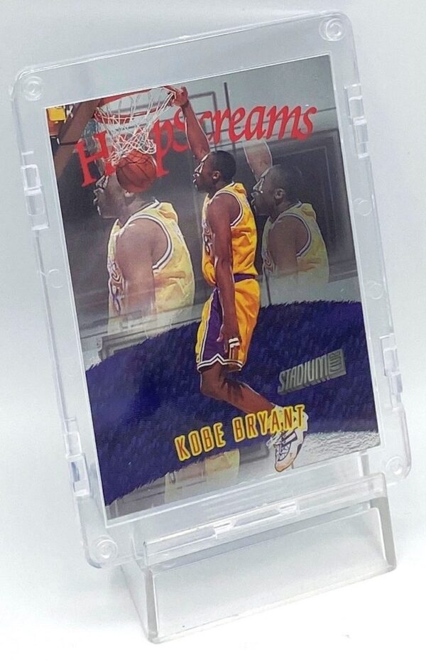 1997 Stadium Club Kobe Bryant (Chrome Card Hoop Screams) 1pc Card #HS9 (3) 1997 Stadium Club Kobe Bryant (Chrome Card Hoop Screams) 1pc Card #HS9 (3)