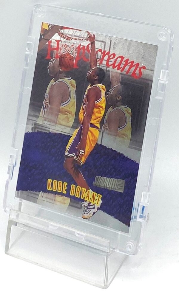 1997 Stadium Club Kobe Bryant (Chrome Card Hoop Screams) 1pc Card #HS9 (4) 1997 Stadium Club Kobe Bryant (Chrome Card Hoop Screams) 1pc Card #HS9 (4)