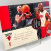 1997 Upper Deck MVP 23 (Michael Jordan) Michael's View Points 5x7 (1pc) Card # VP1 (3)