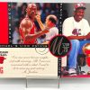 1997 Upper Deck MVP 23 (Michael Jordan) Michael's View Points 5x7 (1pc) Card # VP10 (1)