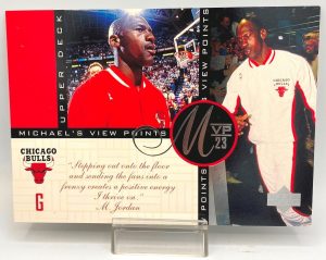 1997 Upper Deck MVP 23 (Michael Jordan) Michael's View Points 5x7 (1pc) Card # VP2 (1)
