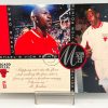 1997 Upper Deck MVP 23 (Michael Jordan) Michael's View Points 5x7 (1pc) Card # VP2 (2)