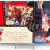 1997 Upper Deck MVP 23 (Michael Jordan) Michael's View Points 5x7 (1pc) Card # VP9 (2)