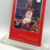 1997 Upper Deck Memorable Moments (Michael Jordan) Air Sets The Tone Of The 1992 NBA Finals 3x5 (1pcs) Card # 23 (3)