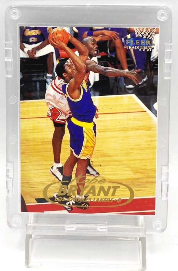 1998-99 Fleer Tradition Kobe Bryant (Gold Script Print) 4pcs Card #1 (2)