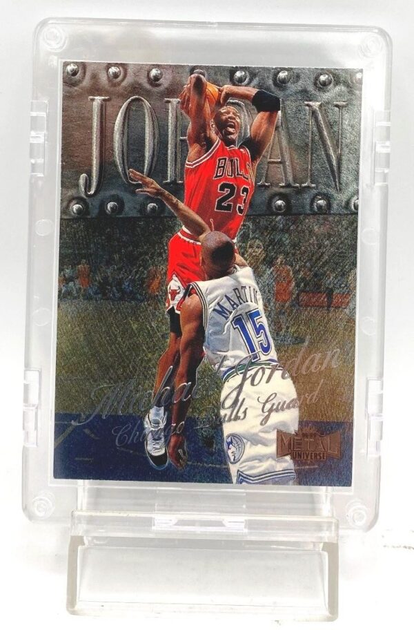 1998-99 Metal Universe Michael Jordan Silver Script Print Card #1 (6pcs) (1) 1998-99 Metal Universe Michael Jordan Silver Script Print Card #1 (6pcs) (1)
