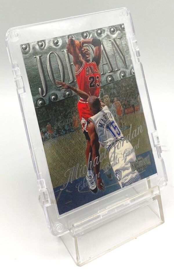 1998-99 Metal Universe Michael Jordan Silver Script Print Card #1 (6pcs) (3) 1998-99 Metal Universe Michael Jordan Silver Script Print Card #1 (6pcs) (3)