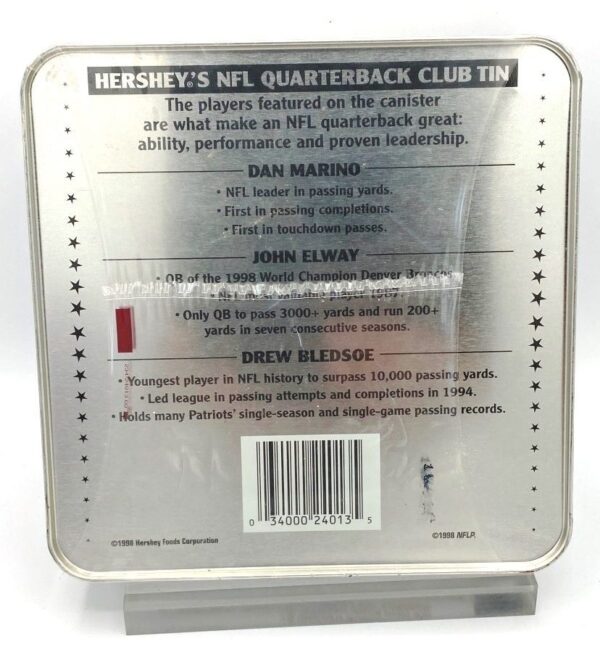 1998 Hershey's NFL Quaterbacks Club Tin (14) 1998 Hershey's NFL Quaterbacks Club Tin (14)