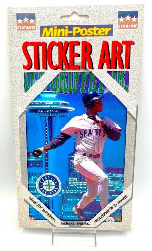 1998 Ken Griffey Jr MLB (Seattle-Jersey #24 Mini-Poster Sticker Art) (1)