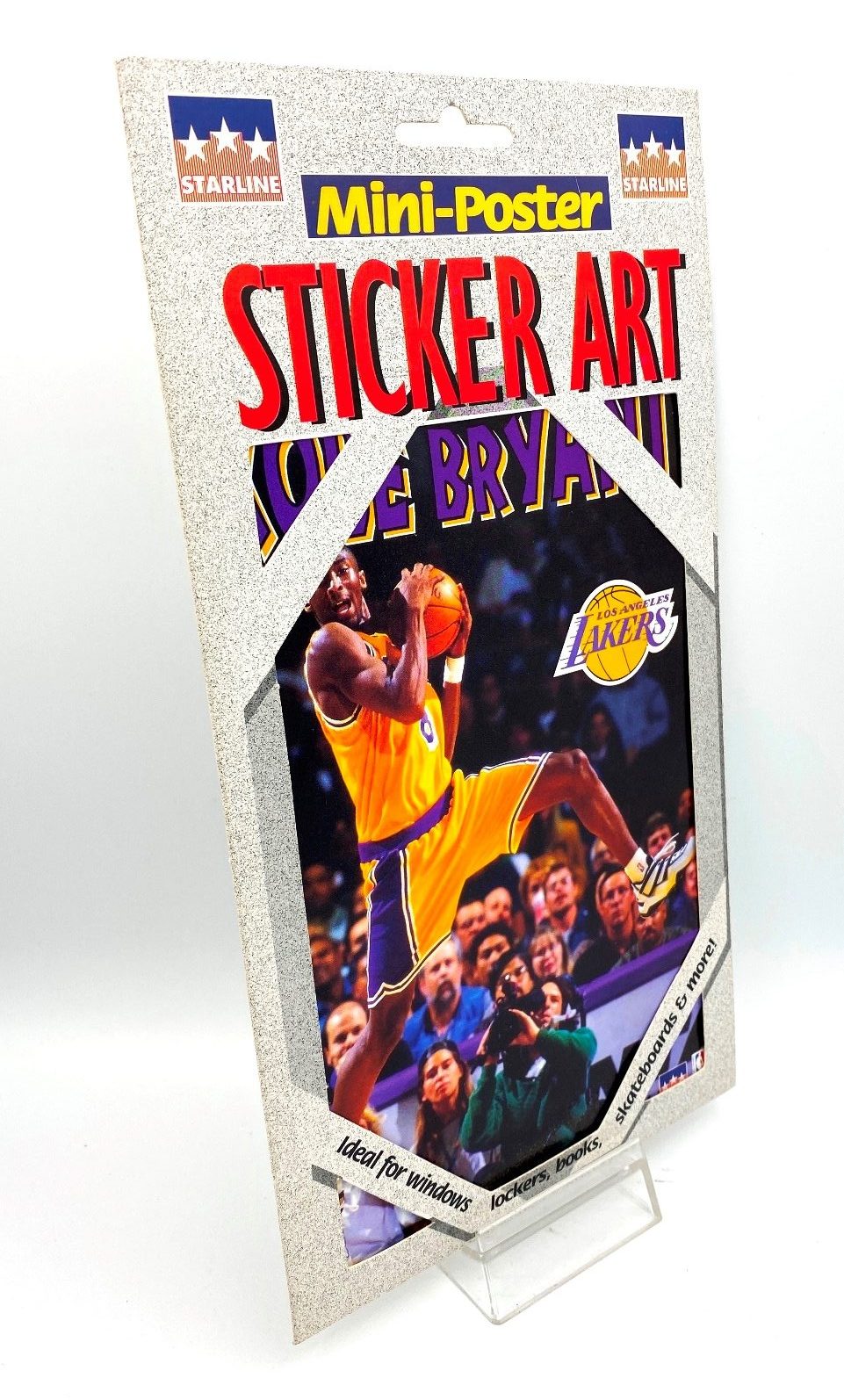 1998 Kobe Bryant NBA (Lakers-Jersey #8 Mini-Poster Sticker Art) (3)