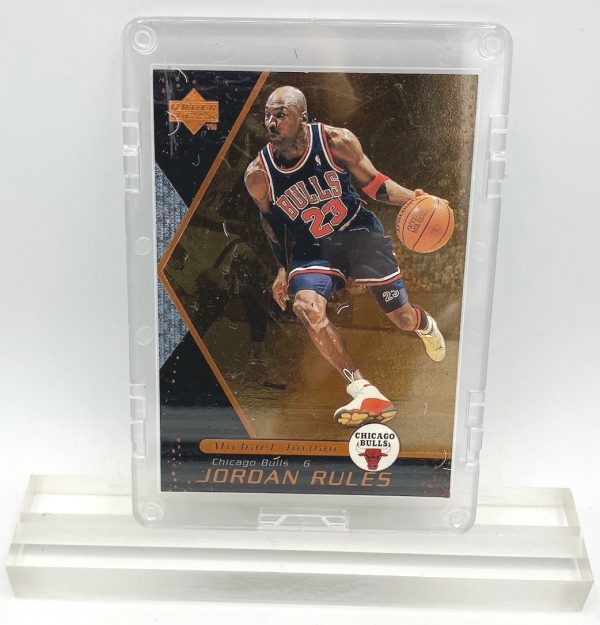 1998 Michael Jordan (JORDAN RULES-Upper Deck BRONZE CARD-#J2)=1pc (1)