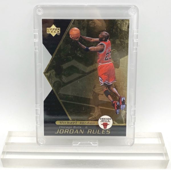 1998 Michael Jordan (JORDAN RULES-Upper Deck GOLD CARD-#J15)=1pc (2)