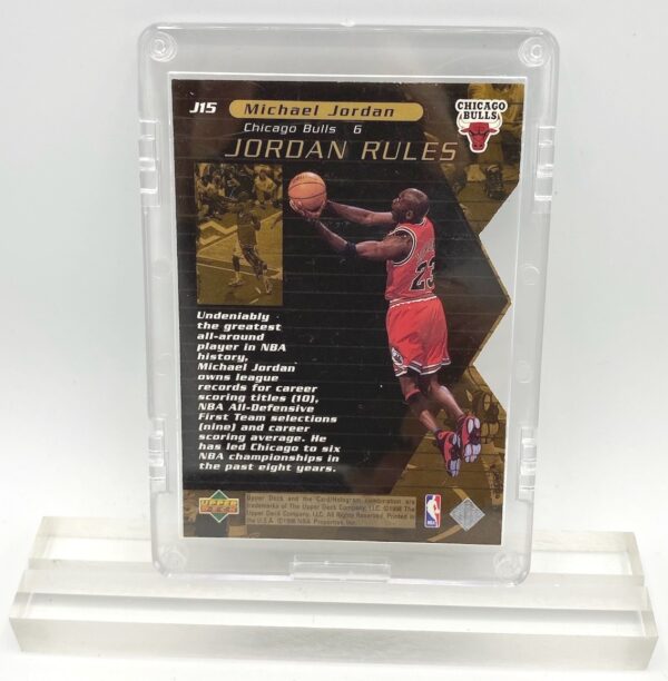 1998 Michael Jordan (JORDAN RULES-Upper Deck GOLD CARD-#J15)=1pc (3)