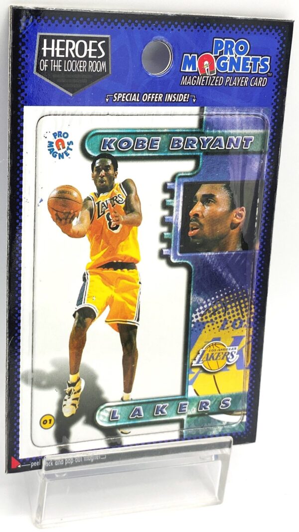 1998 Pro Magnets (Kobe Bryant) Heroes Of The Locker Room Card #01 (2pcs) (3)
