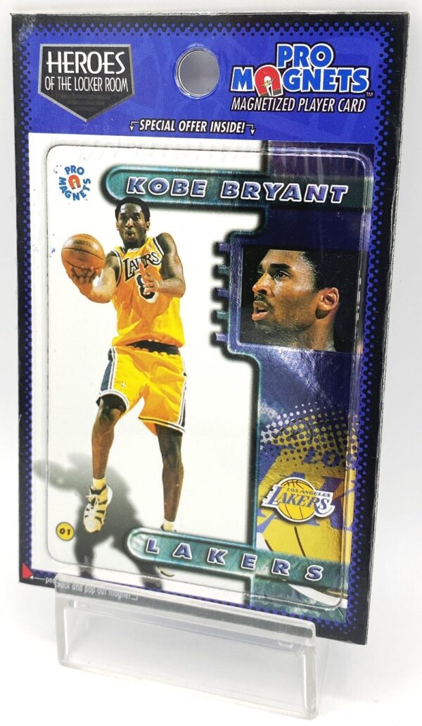 1998 Pro Magnets (Kobe Bryant) Heroes Of The Locker Room Card #01 (2pcs) (4)
