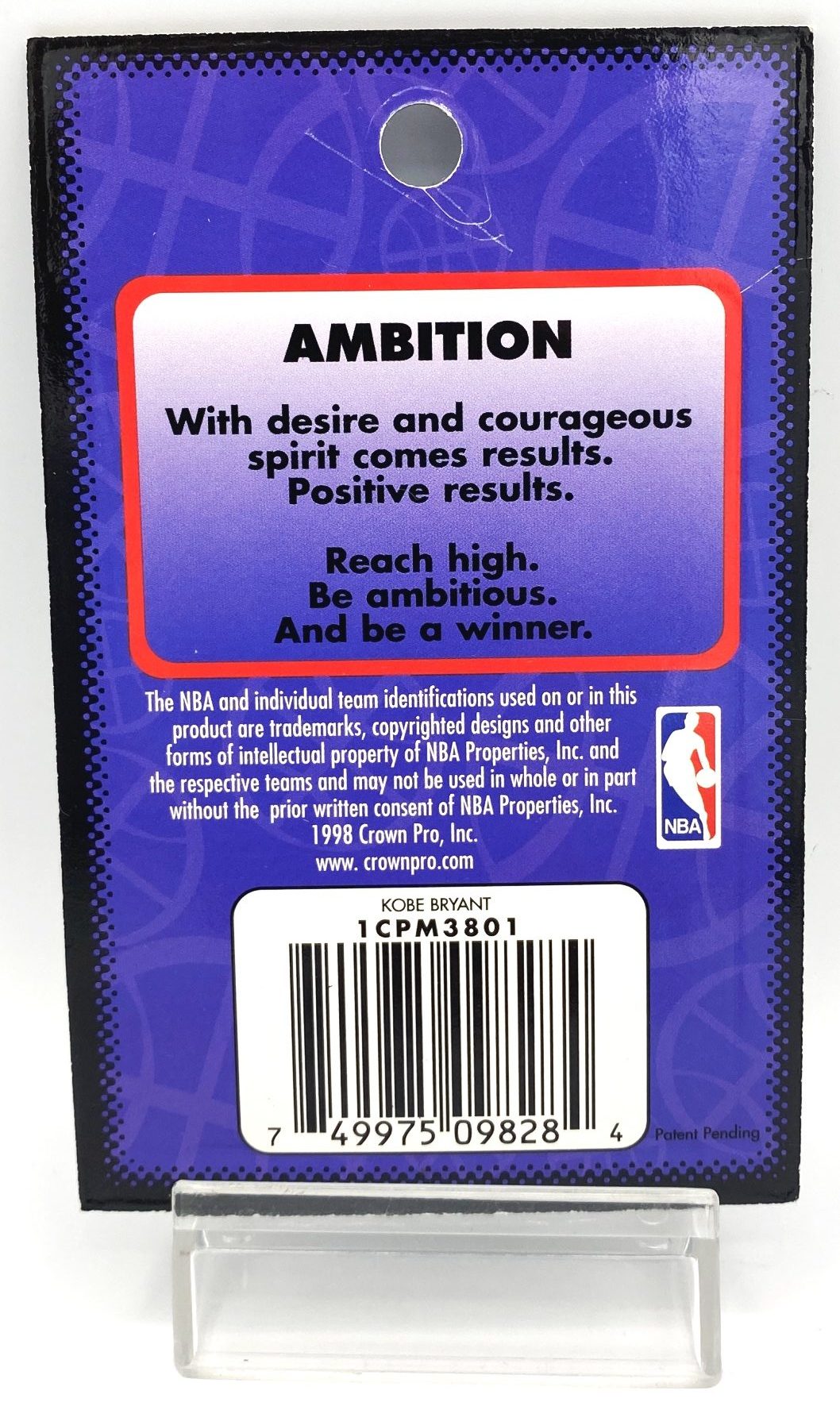 1998 Pro Magnets (Kobe Bryant) Heroes Of The Locker Room Card #01 (2pcs) (5)