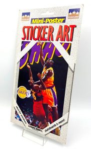 1998 Shaq NBA (Lakers-Jersey #32 Mini-Poster Sticker Art) (4)