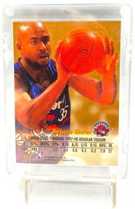 1998 Skybox (Reggie Slater) Raptors Rookie Autograph Card #NNO (5)