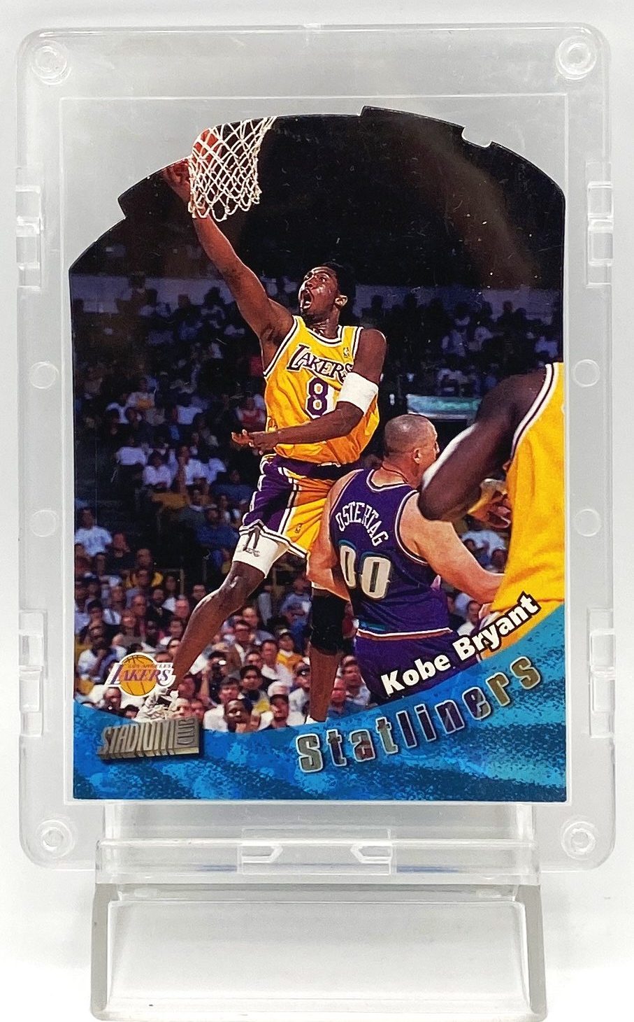 1998 Stadium Club Kobe Bryant (Statliners) 1pc Die-Cut Card #S17 (1)