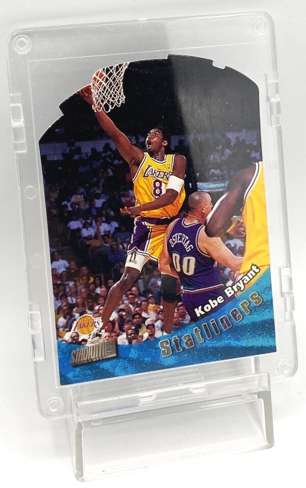 1998 Stadium Club Kobe Bryant (Statliners) 1pc Die-Cut Card #S17 (3) 1998 Stadium Club Kobe Bryant (Statliners) 1pc Die-Cut Card #S17 (3)