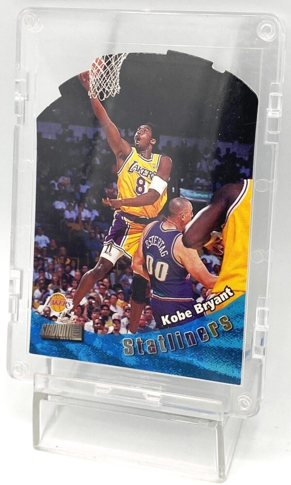 1998 Stadium Club Kobe Bryant (Statliners) 1pc Die-Cut Card #S17 (4) 1998 Stadium Club Kobe Bryant (Statliners) 1pc Die-Cut Card #S17 (4)